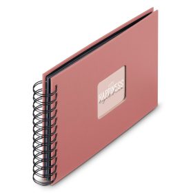 HAMA Spiralalbum Fine Art 24x17cm 9857 terra 25 Blatt