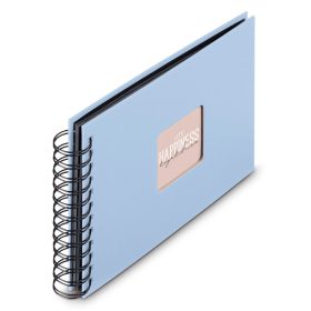 HAMA Spiralalbum Fine Art 24x17cm 9863 lagune 25 Blatt