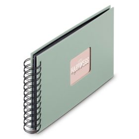 HAMA Spiralalbum Fine Art 24x17cm 9869 salbei 25 Blatt