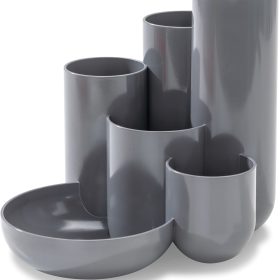 HAN Stifteköcher CAMPUS 3.70 grau 5 Fächer