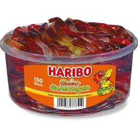 HARIBO Cola-Schlangen ME83085 Dose 1050g, 150 Stk.