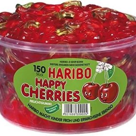 HARIBO Happy Cherries ME95785 Dose 1200g, 150 Stk.
