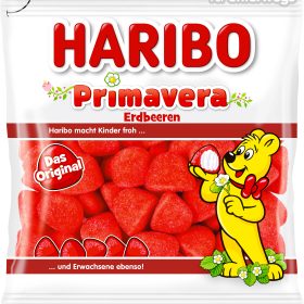 HARIBO Primavera Erdbeeren OR48824 Beutel 100g