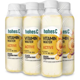 HOHES C Vitamin Water Active 12614474 Peach-Passion 50 cl, 6 Stk.