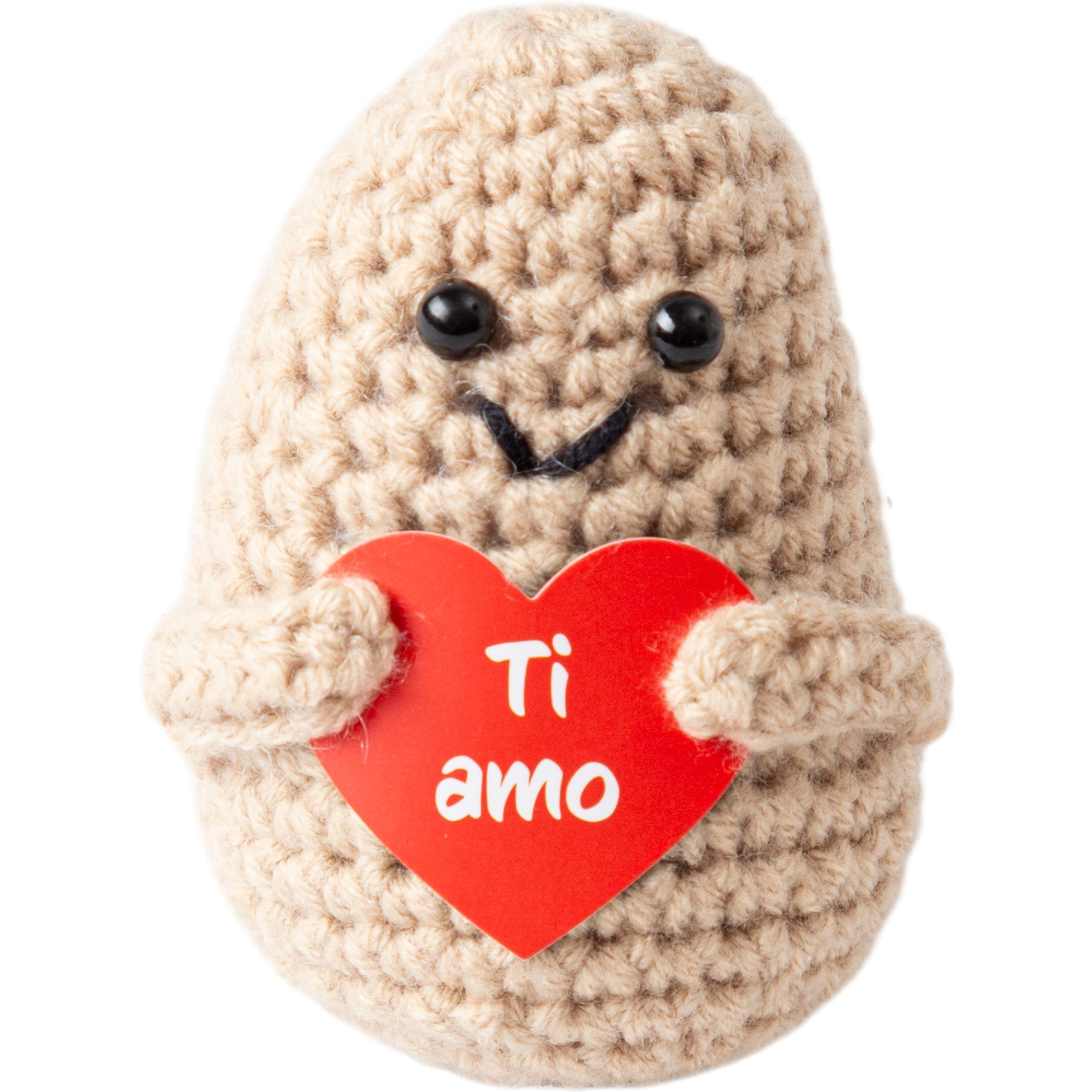 I-AM-CREATIVE-1000-1462-7611983263585 I AM CREATIVE Positive Potato Ti amo 8cm 1000-1462 beige – Bild 1