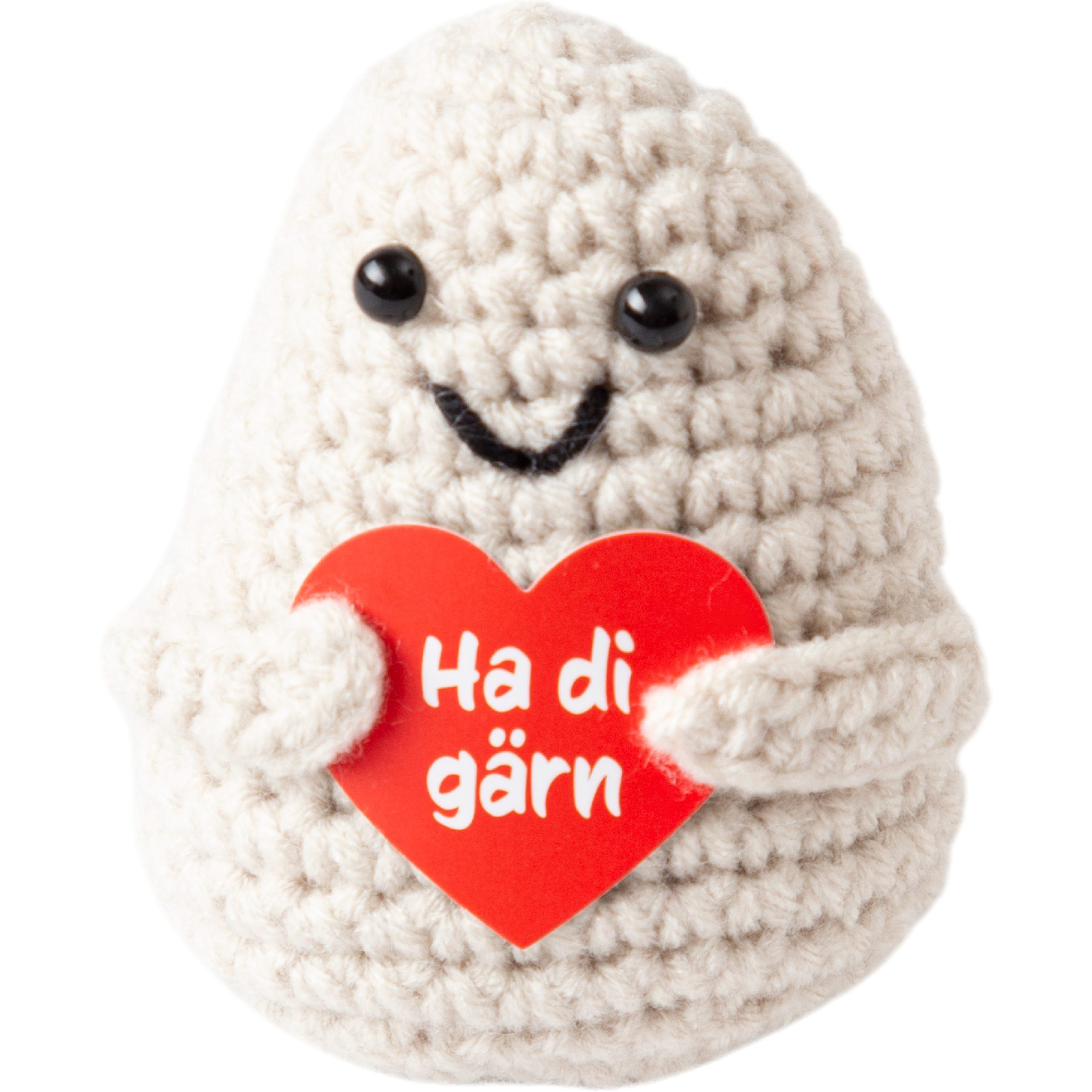 I-AM-CREATIVE-1000-1463-7611983263592 I AM CREATIVE Positive Potato Ha di gärn 8cm 1000-1463 hell beige – Bild 1