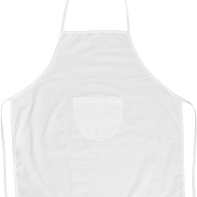 I AM CREATIVE Schürze 66x72cm 1212.77 weiss, Grösse M
