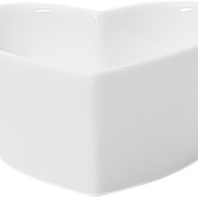 I AM CREATIVE Porzellanschale, Herz 100ml 5000.132 weiss 10x9x5cm