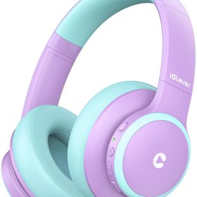 ICLEVER Active Noise Cancel Headphones C17-2083N-01 BTH26, BT, 60h, purple-green