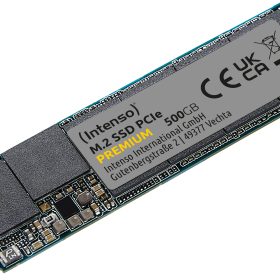 INTENSO M.2 SSD Premium 500GB 3835450 PCIe, m.2 2280