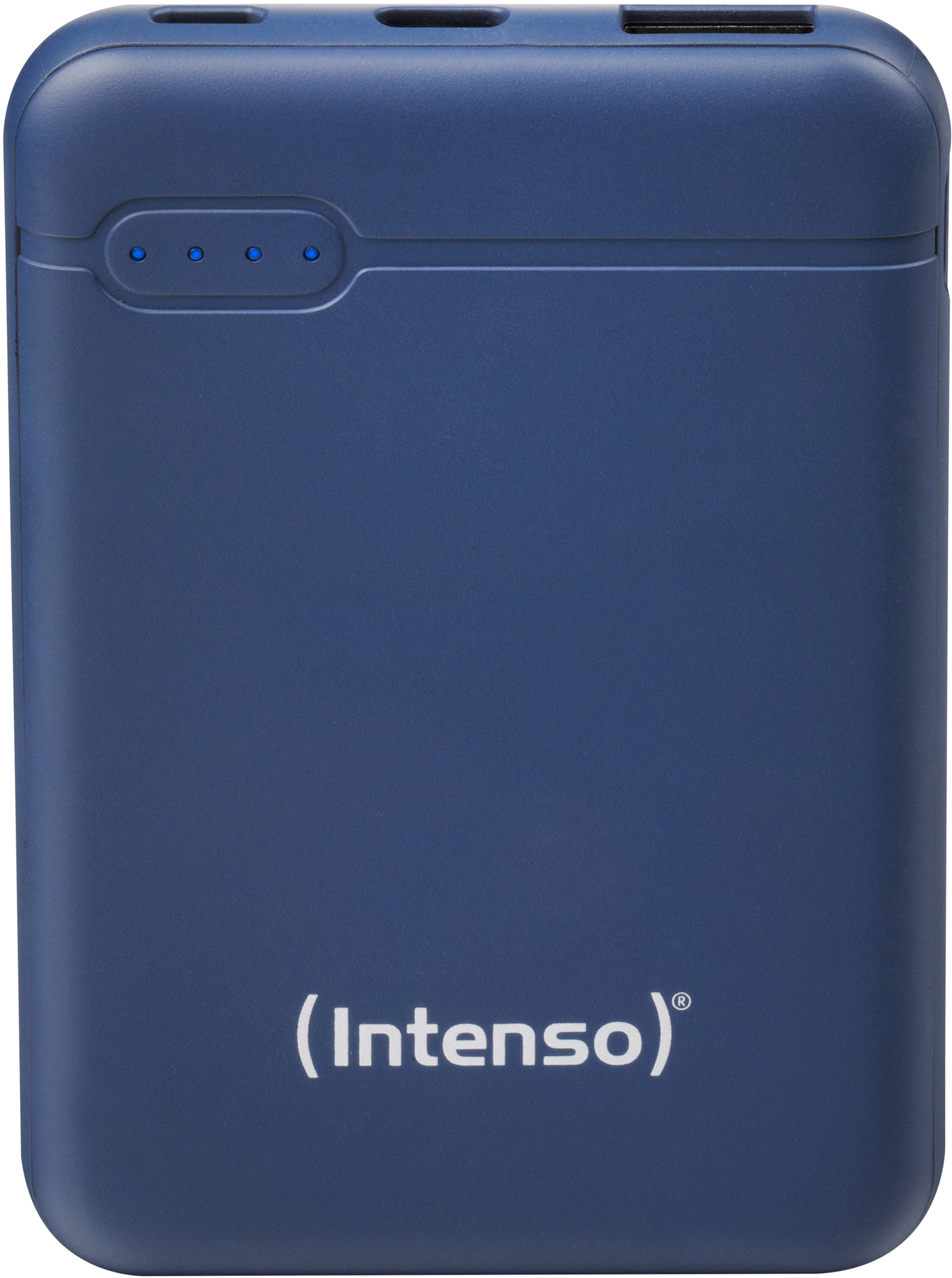 INTENSO-7313525-4034303028344 INTENSO Powerbank XS5000, dark blue 7313525 5000 mAh, USB-A, USB-C – Bild 1