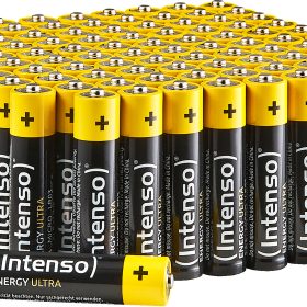 INTENSO Energy Ultra AAA LR03 7501511 Alkaline 100pcs plastic box
