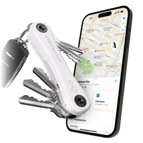 KEYSMART iPro V3 KS431-WHT-V3 Apple Find My, White