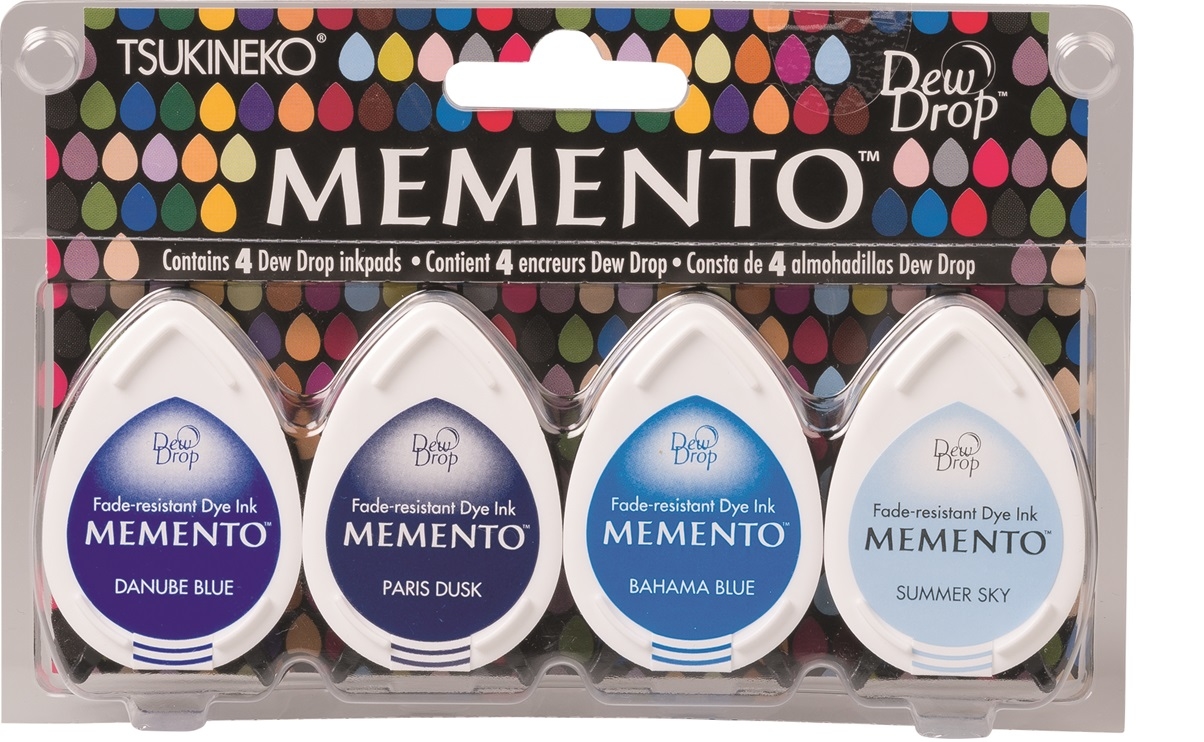 KNORR-PRANDELL-211511942-4011643970014 KNORR PRANDELL Stempelkissen Memento 3.5x5cm 211511942 multicolor 4 Farben – Bild 1