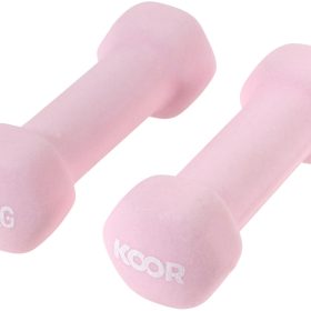 KOOR Kurzhantel Set 0.5kg F00910 rosa 2 Stück