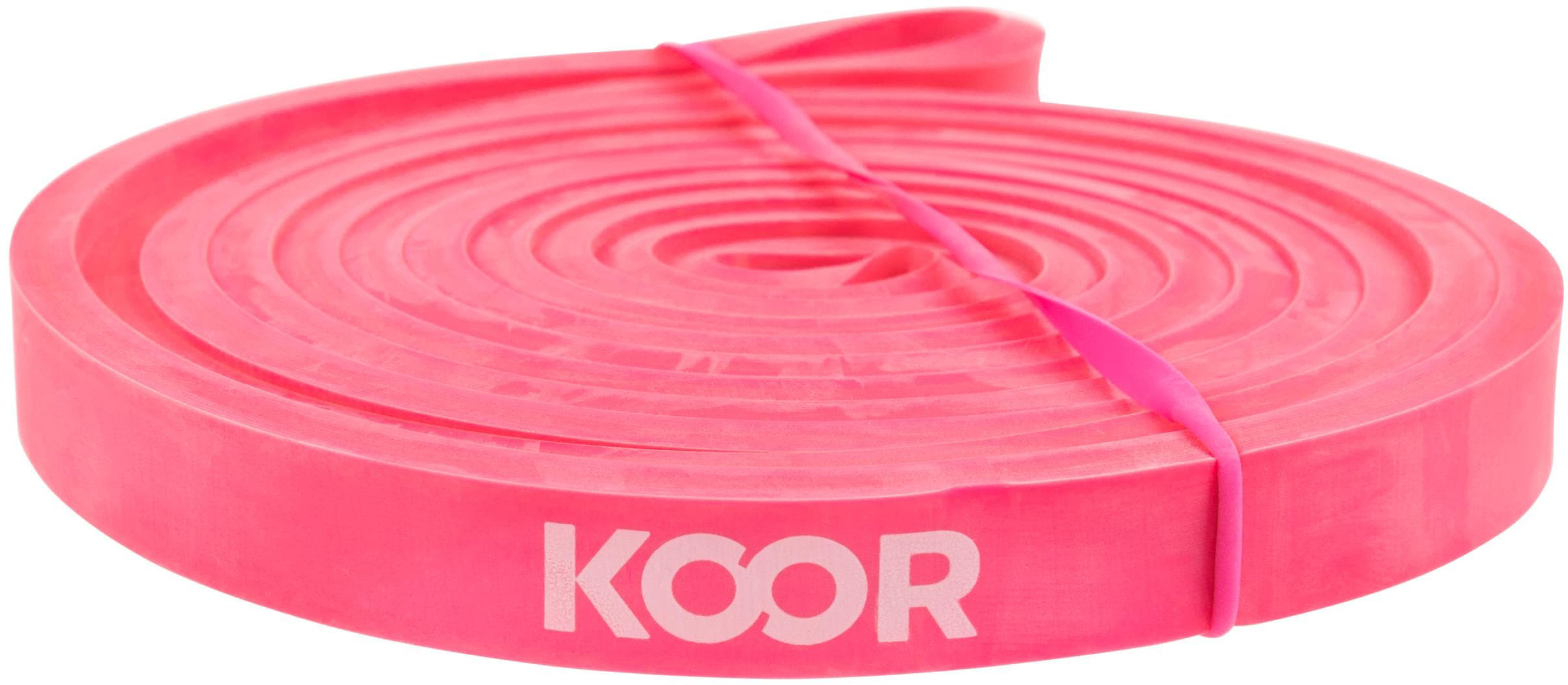 KOOR-F00924-7613081103299 KOOR Fitnessband F00924 pink, extra leicht – Bild 1