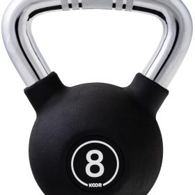 KOOR Kettlebell 8kg F02631 schwarz