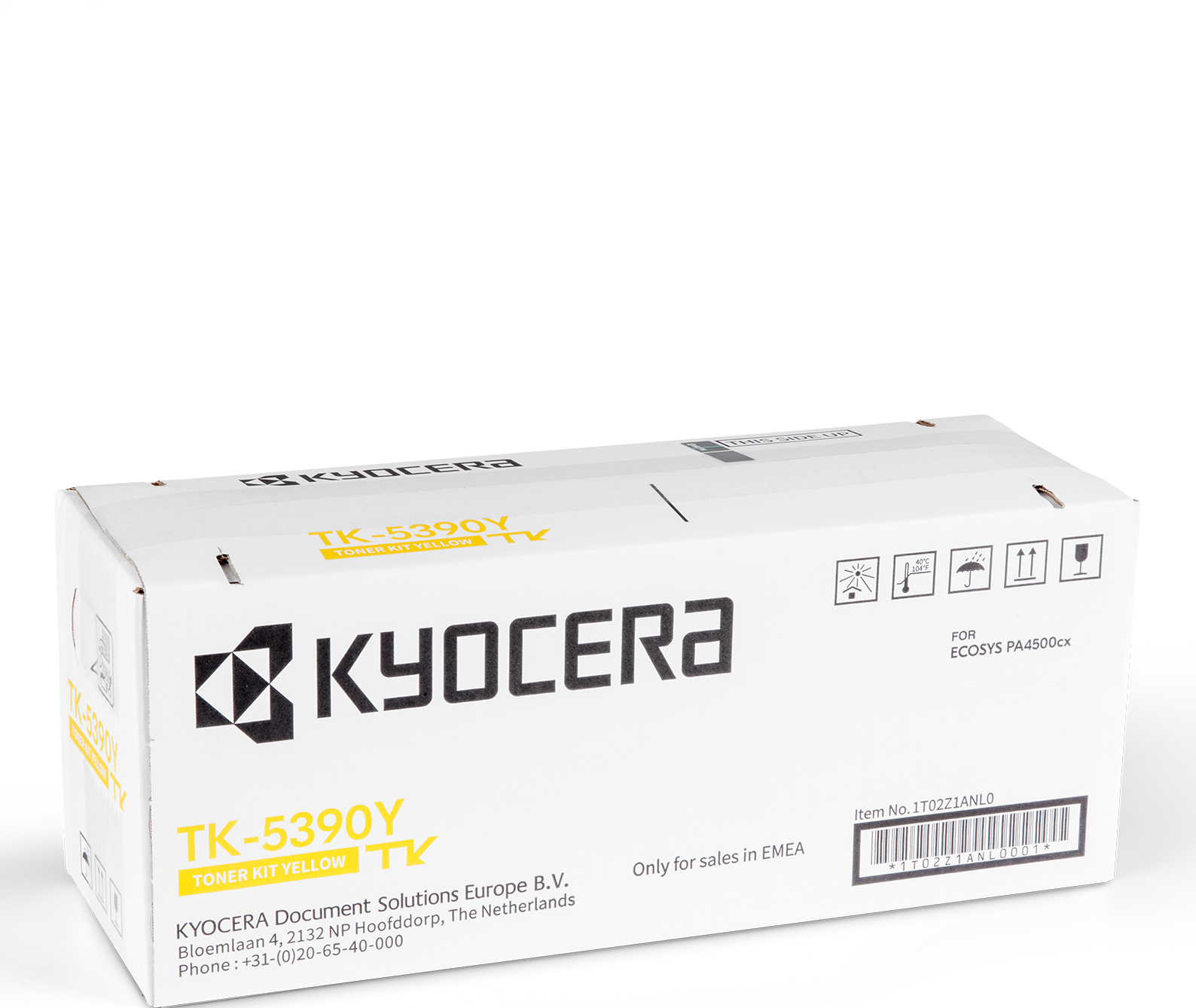 KYOCERA-TK-5390Y-0632983073445 KYOCERA Toner-Modul yellow TK-5390Y Ecosys PA4500cx 13'000 Seiten – Bild 1