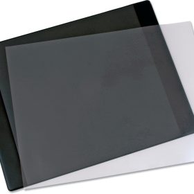 LÄUFER Schreibunterl. Durella DL 48656 schwarz 50x65cm