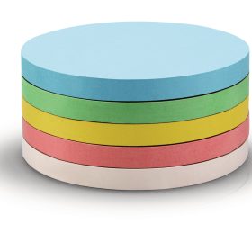MAGNETOPLAN Moderationskarten rund 95mm 111151690 5-farbig ass. 250 Stück