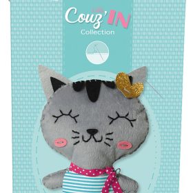 MANDARINE Bastelset 52654O Little Couz'in Tina die Katze