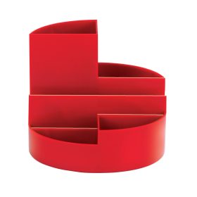 MAUL Stifteköcher Recycle 6.35 6 Fächer, rot