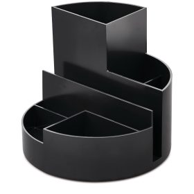 MAUL Stifteköcher Recycle 6.35 6 Fächer, 14cm,12.5cm,schwarz