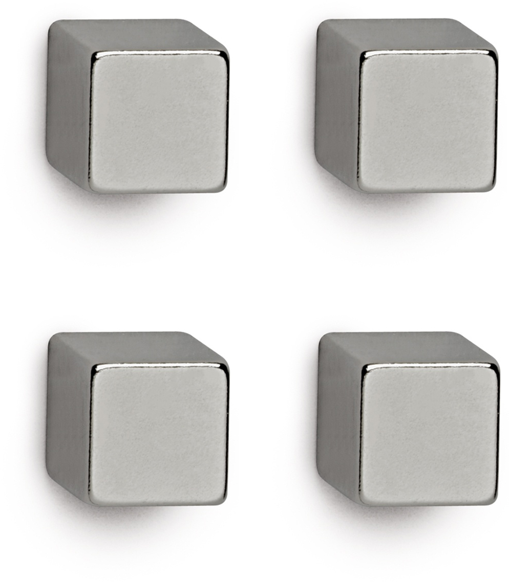 MAUL-6.60-4002390061919 MAUL Neodym-Würfelmagnet 10x10x10mm 6.60 Set, 3,8kg 4 Stück – Bild 1