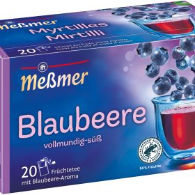 MESSMER Blaubeere 10842600 Beutel 2.25g, 20 Stk.