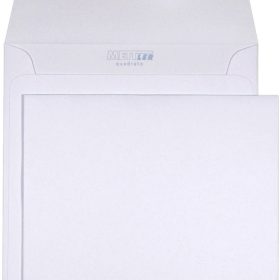 METTLER Couvert ohne Fenster 155x155mm 8066-155-155 120g, ultraweiss 500 Stk.