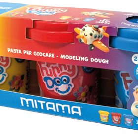 MITAMA Modellierset Funny Doo 360g 3910019 Tris Basic, 3 Stück