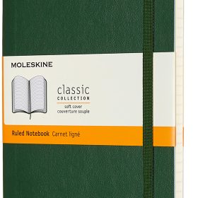MOLESKINE Notizbuch SC L/A5 600011 liniert, myrtengrün, 240 S.