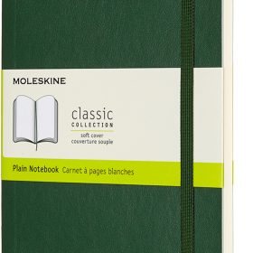 MOLESKINE Notizbuch SC L/A5 600028 blanko, myrtengrün, 240 S.
