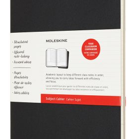 MOLESKINE Notizheft Studien XLarge 620282 liniert,schwarz,160B. 2 Stk.