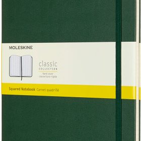 MOLESKINE Notizbuch XL HC 25x19cm 629124 kariert, myrtengrün, 192 S.