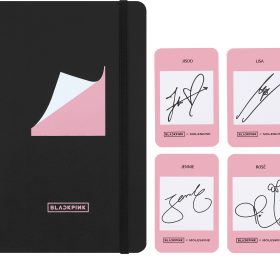 MOLESKINE Notizbuch Blackpink L/A5 711513164 liniert, schwarz