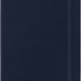 MOLESKINE Wochen-Notizkalender 26/27 DHB2018WN3Y27 18M liniert HC saphir 13x21cm