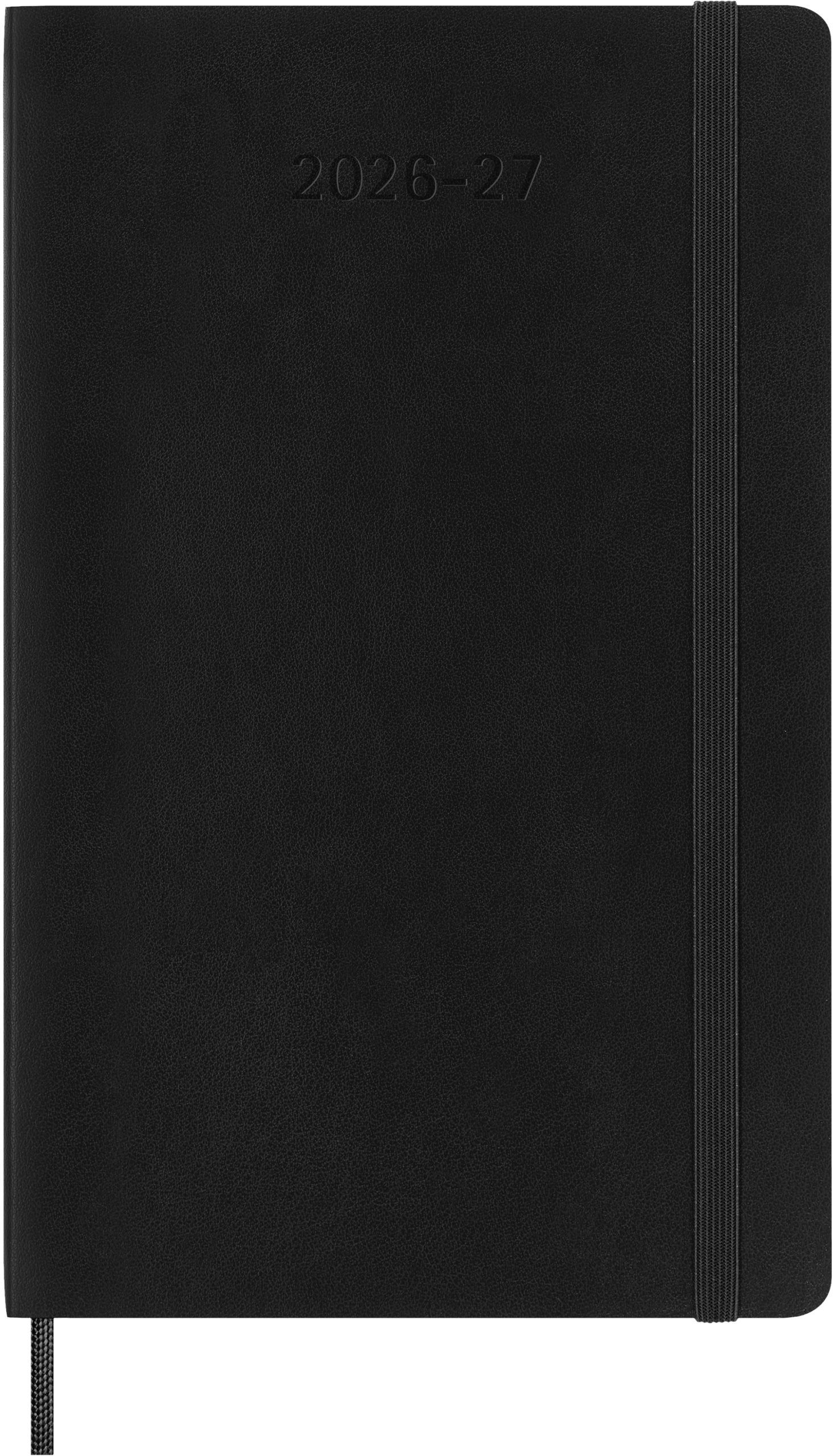 MOLESKINE-DSB18WN3Y27-8056999279820 MOLESKINE Wochen-Notizkalender 26/27 DSB18WN3Y27 18M liniert SC schwarz 13x21cm – Bild 1