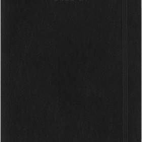 MOLESKINE Wochen-Notizkalender 26/27 DSB18WN4Y27 18M liniert SC schwarz 19x25cm