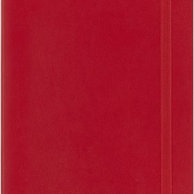 MOLESKINE Wochen-Notizkalender 26/27 DSF218WN3Y27 18M liniert SC rot 13x21cm