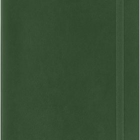 MOLESKINE Wochen-Notizkalender 26/27 DSK1518WN3Y27 18M liniert SC grün 13x21cm