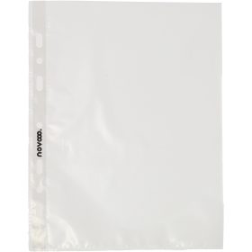 NOVOOO Zeigetasche PP 60my A5 071-5449-008 transparent, genarbt 50 Stk.