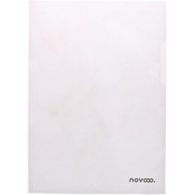 NOVOOO Pro Sichtmappen 120my A4 400197754 transparent genarbt 25 Stück