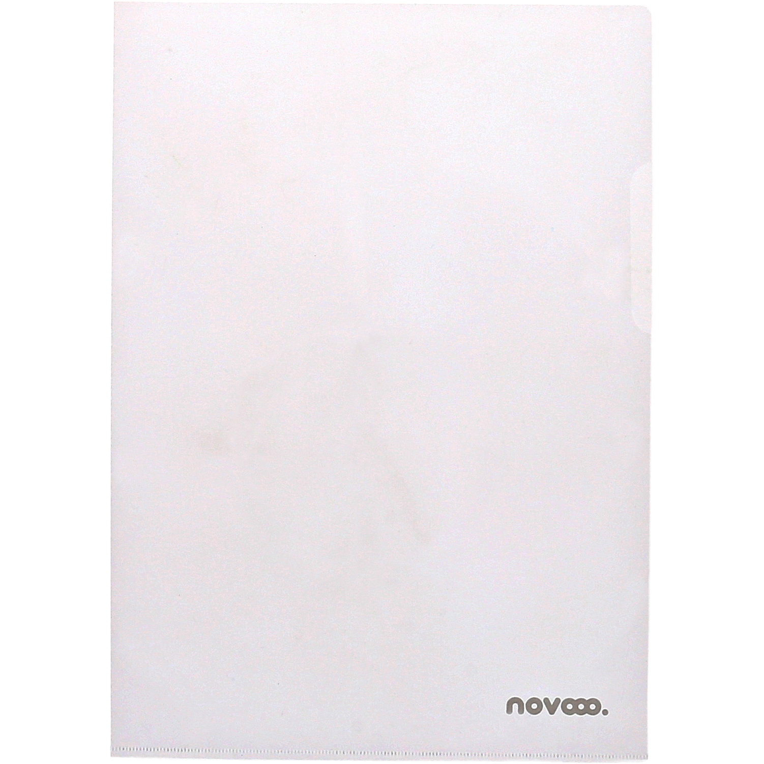 NOVOOO-400197754-9010729075198 NOVOOO Pro Sichtmappen 120my A4 400197754 transparent genarbt 25 Stück – Bild 1