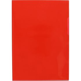 NOVOOO Pro Sichtmappen 140 my A4 400208305 rot, glatt 100 Stück