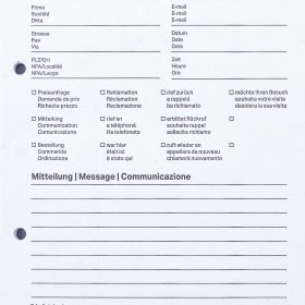 NOVOOO Telefonblock A5 731510 weiss, 65g 5x80 Blatt