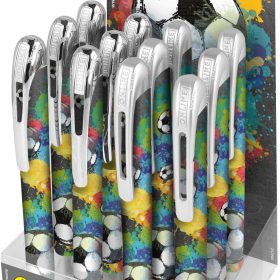 ONLINE College Schreibgeräte 08425/12 Soccer, assortiert 12 Stück