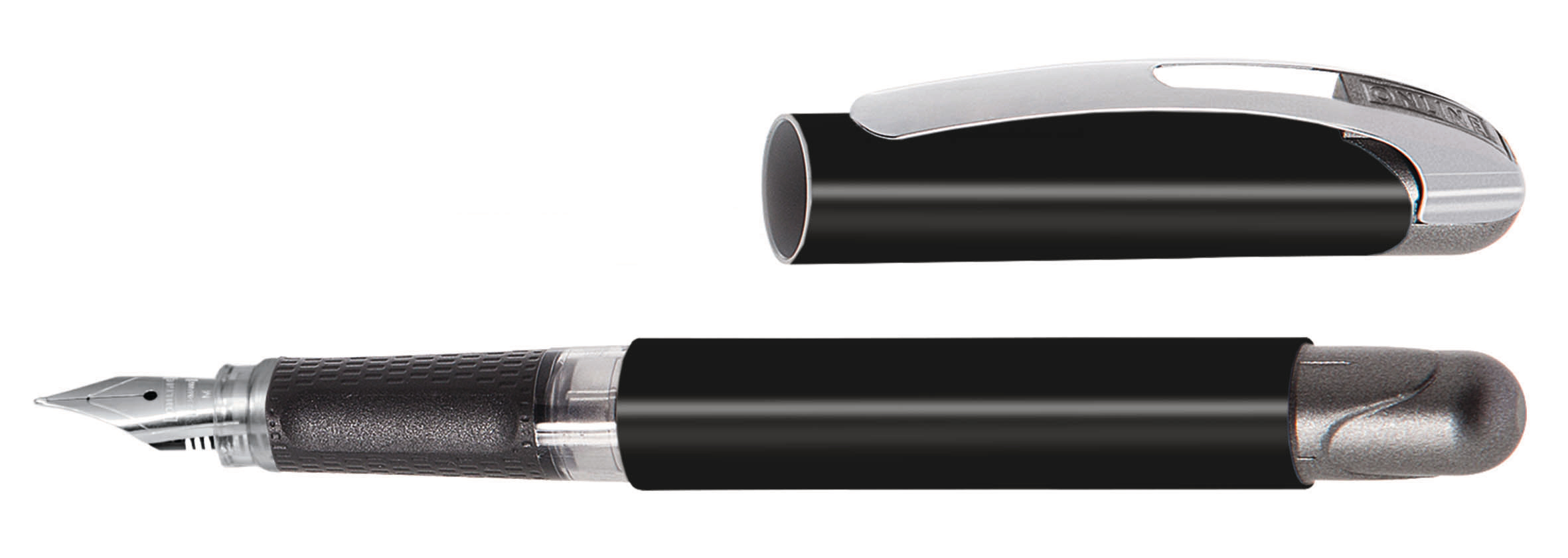 ONLINE-12020-3D-4014421120205 ONLINE Füllhalter College II 0.5mm 12020/3D Soft Black – Bild 1