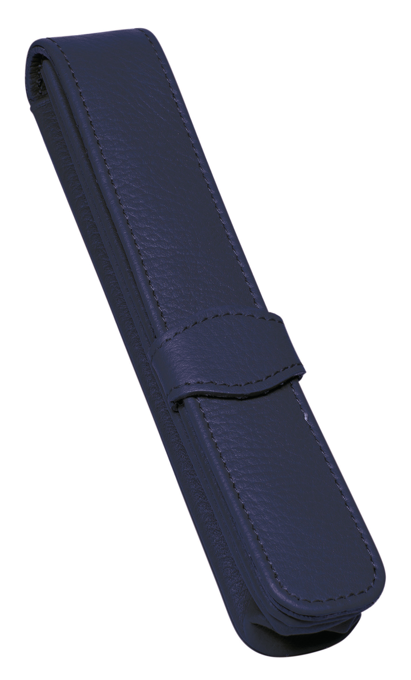 ONLINE-41074-4014421410740 ONLINE Lederetui Blue 41074 für 1 Schreibgerät – Bild 1