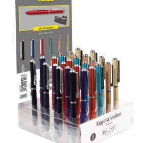 ONLINE Drehkugelschreiber M 43024/18 Mini schwarz, 18 Stück